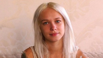 В презервативе